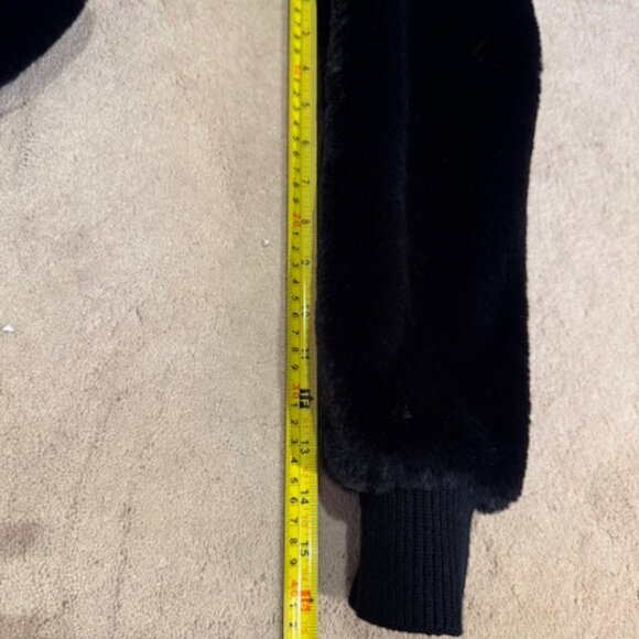 Rebecca Taylor Faux Fur Peplum Jacket - Picture 7 of 12